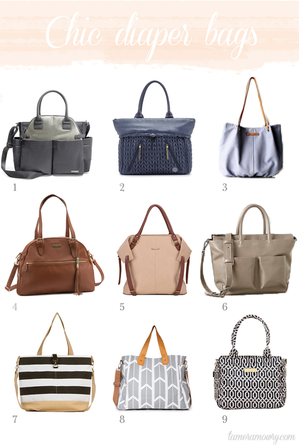 stylish diaper bag